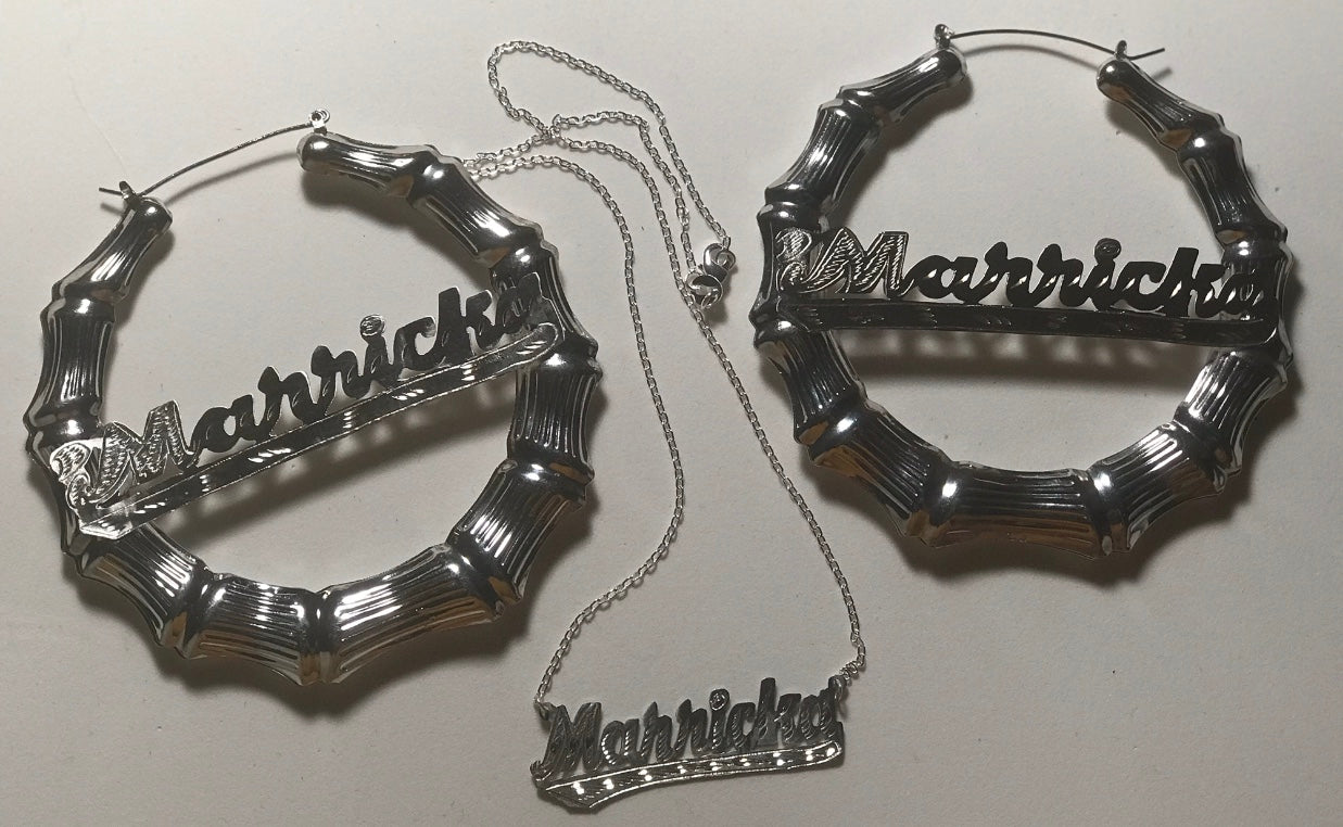 2pc Personalized Adult Bamboo Set