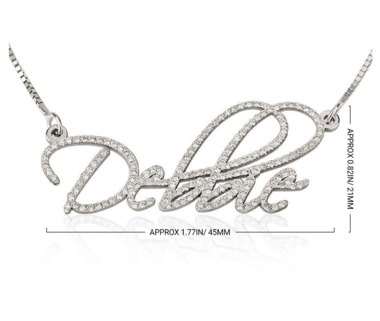 Diamond Name Necklace