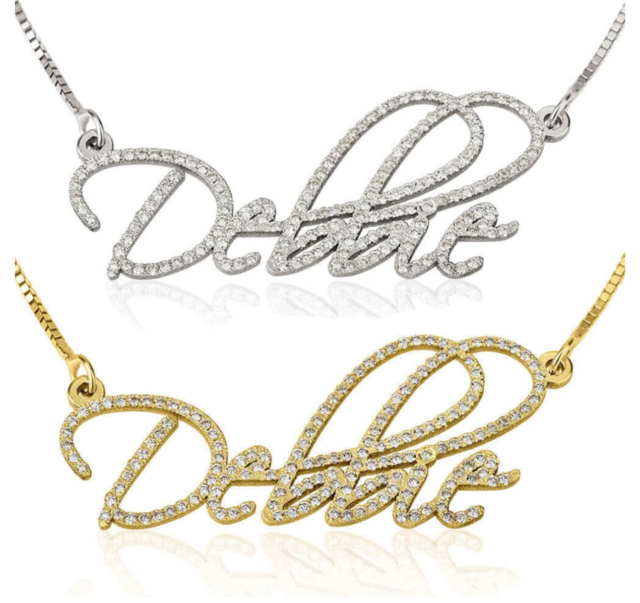 Diamond Name Necklace