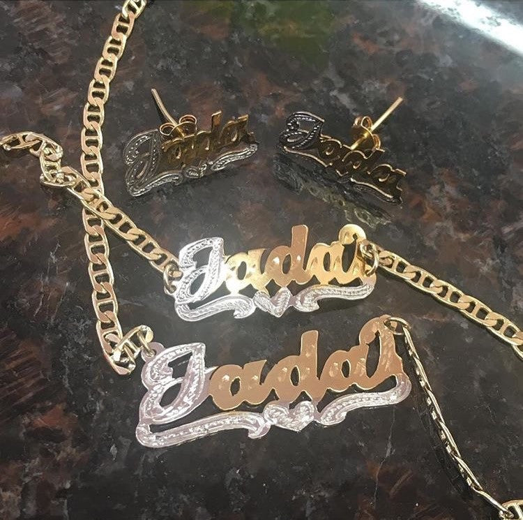 Personalized Nameplate Chain