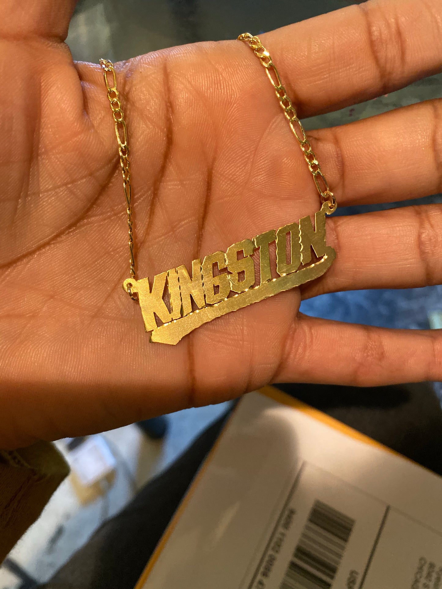 Personalized Nameplate Chain